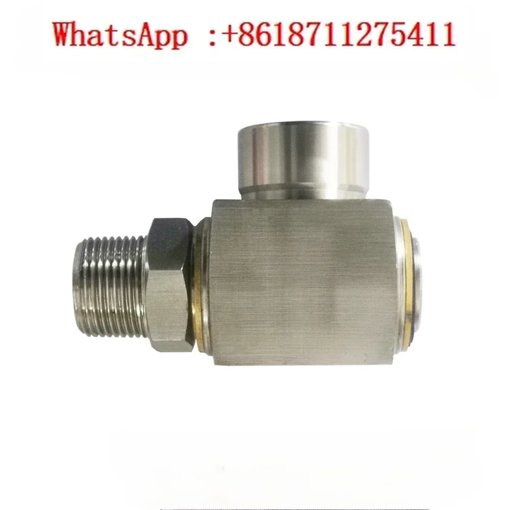 

Stainless steel internal and external thread connection hydraulic universal joint rotary joint