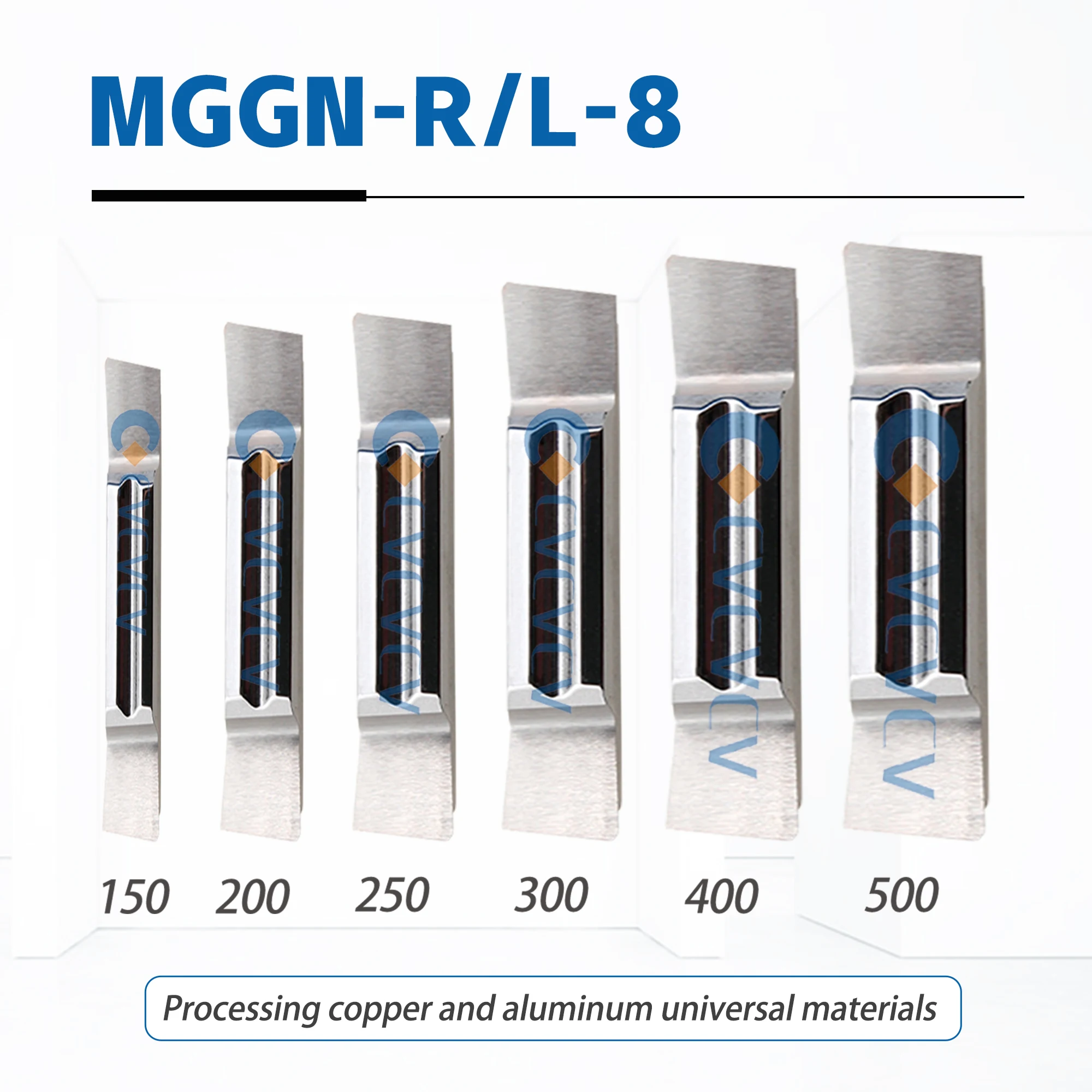 DESKAR 100% Original Slotting Blades MGGN150R-8/200R-8/250R-8/300R-8/400R-8/500R-8/150L-8 K10 Use For Processing Aluminum Insert