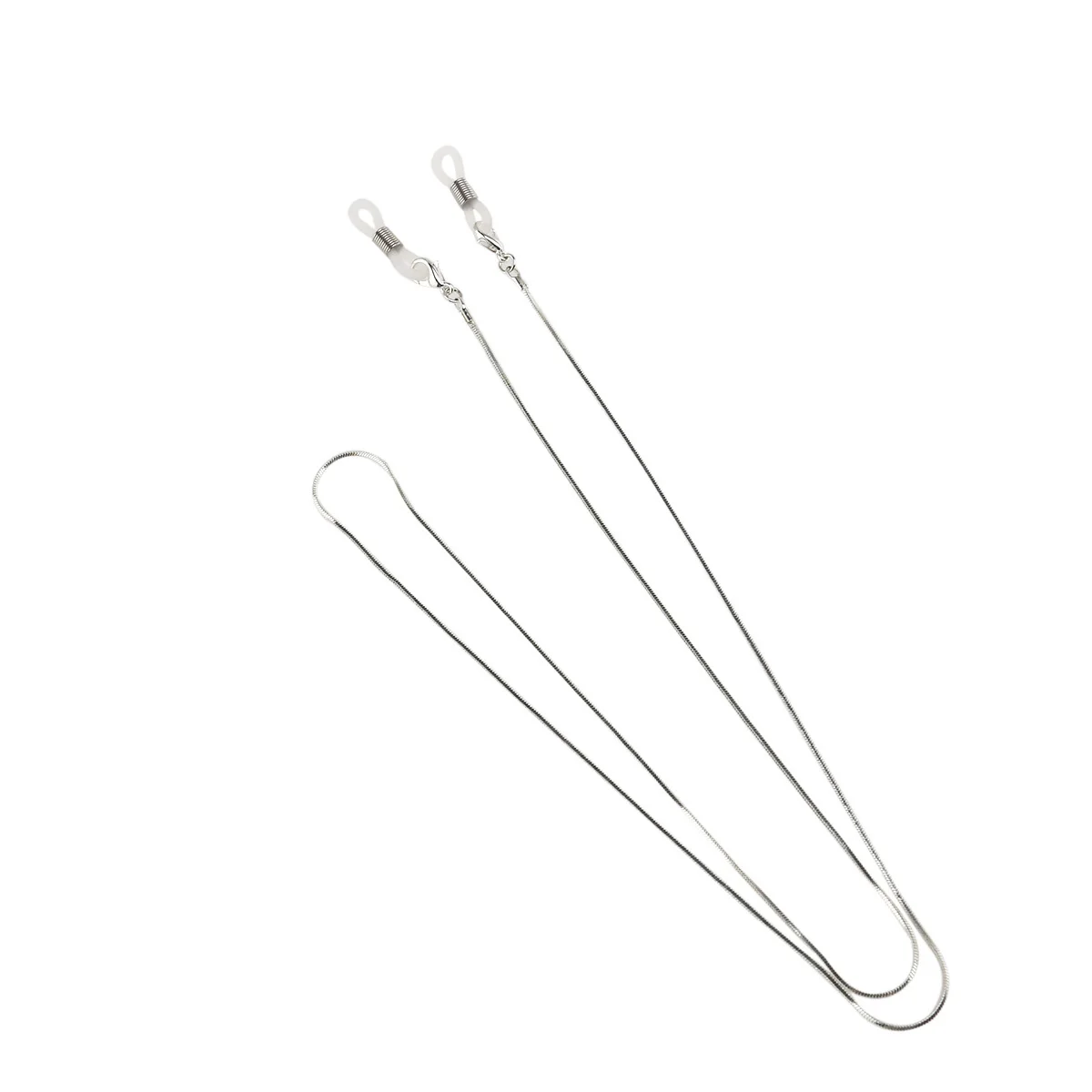 

Eyeglass Chain 70Cm Silver Copper Adjustable Non-Slip Sunglasses Cord Neck Strap Holder Eyewear Retainer Accessory