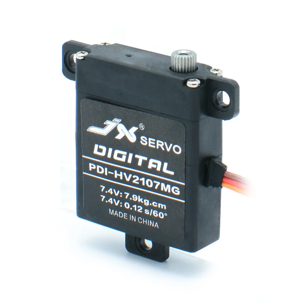 Сервопривод высокого давления, 21 г, фиксированное крыло, тонкий корпус, 8 кг, металлический зуб, микровертолет, модель самолета, аксессуары PDI-HV2107MG