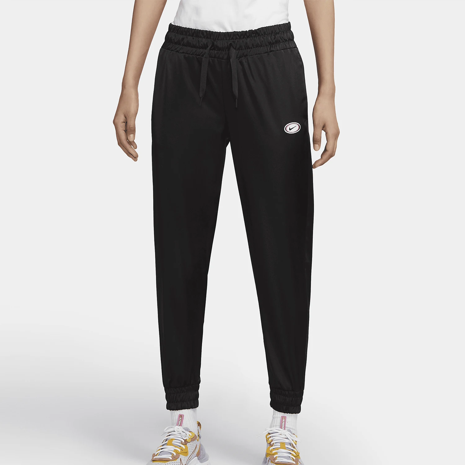 

Женские повседневные свободные удобные спортивные тканые длинные брюки Nike Authentic New Season DA2467-010