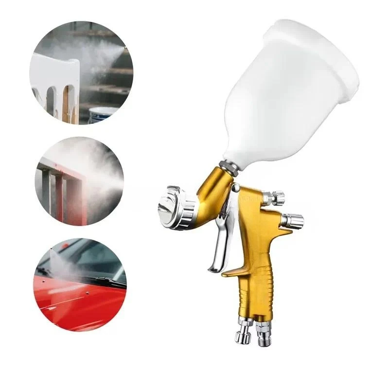 1.3mm 1mm Automotive Air Spray Gun High Atomizing Pneumatic Sprayer for Construction and Car Painting