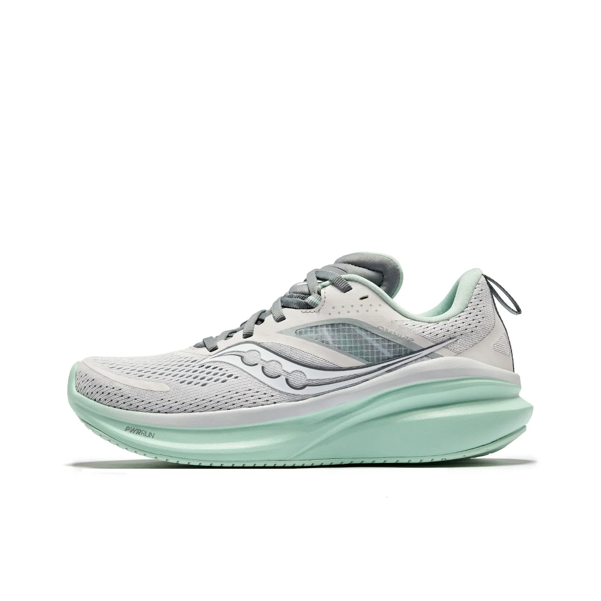 Saucony OMNI All Qing 22 Low top Casual Running Shoes Women's Light Gray White S10926-200