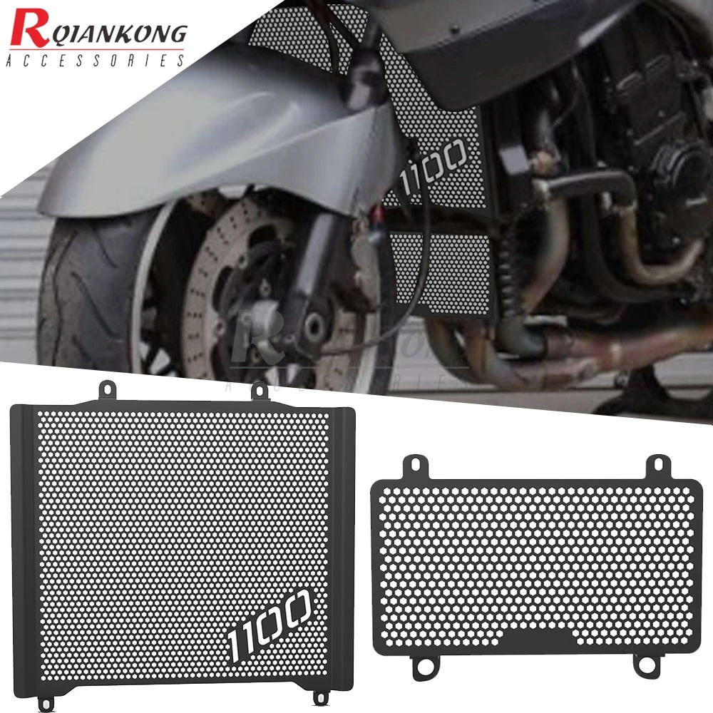 

Motorcycle Radiator Guard Grille For Kawasaki ZZR1100 Ninja ZX-11 1989 1994 1995 1996 1997 1998 1999 2000 2001 Oil Cooler Covers