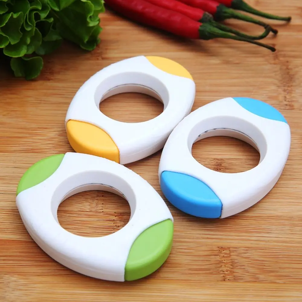 Kitchen Tools Cute Egg Opener Round PVC Cutter Egg Tool Boiled Egg Shell Topper Cutter
