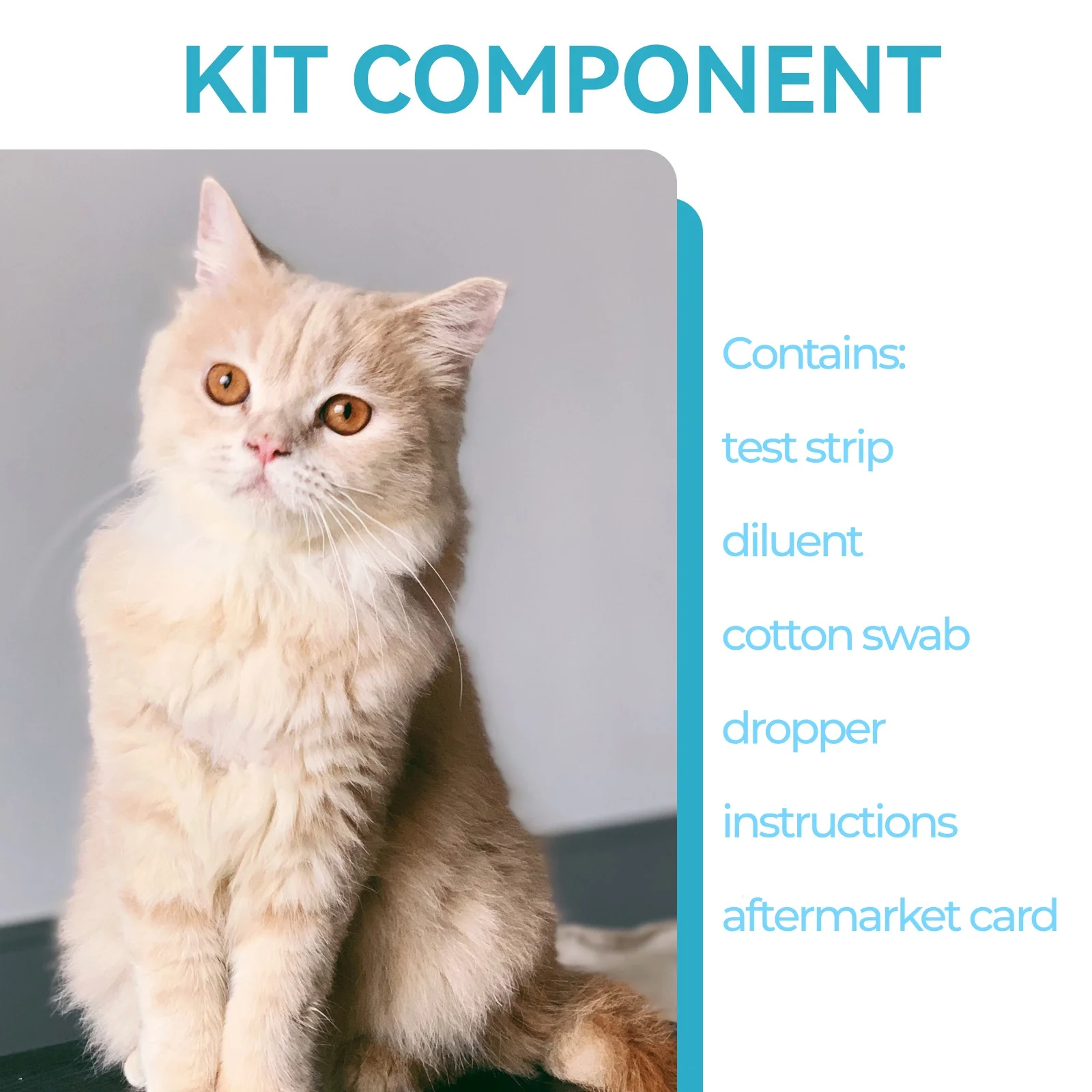 10Pcs FPV+FCOV+GIA  for Cats Veterinary  Rapid Home Test Kit