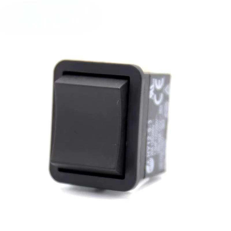 

HY12-9-3 6Pins Push Button On Off On Industrial Electric Rocker Switch 125V Pushbutton Switches for Electric Tools