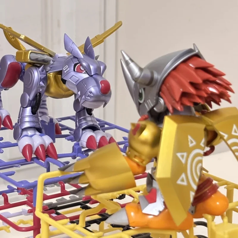 Plabako 디지털 몬스터 블라인드 박스 애니메이션 주변 장치 조립 장난감 싸움 드래곤 모델 차고 키트 유행 선물 사용자 정의