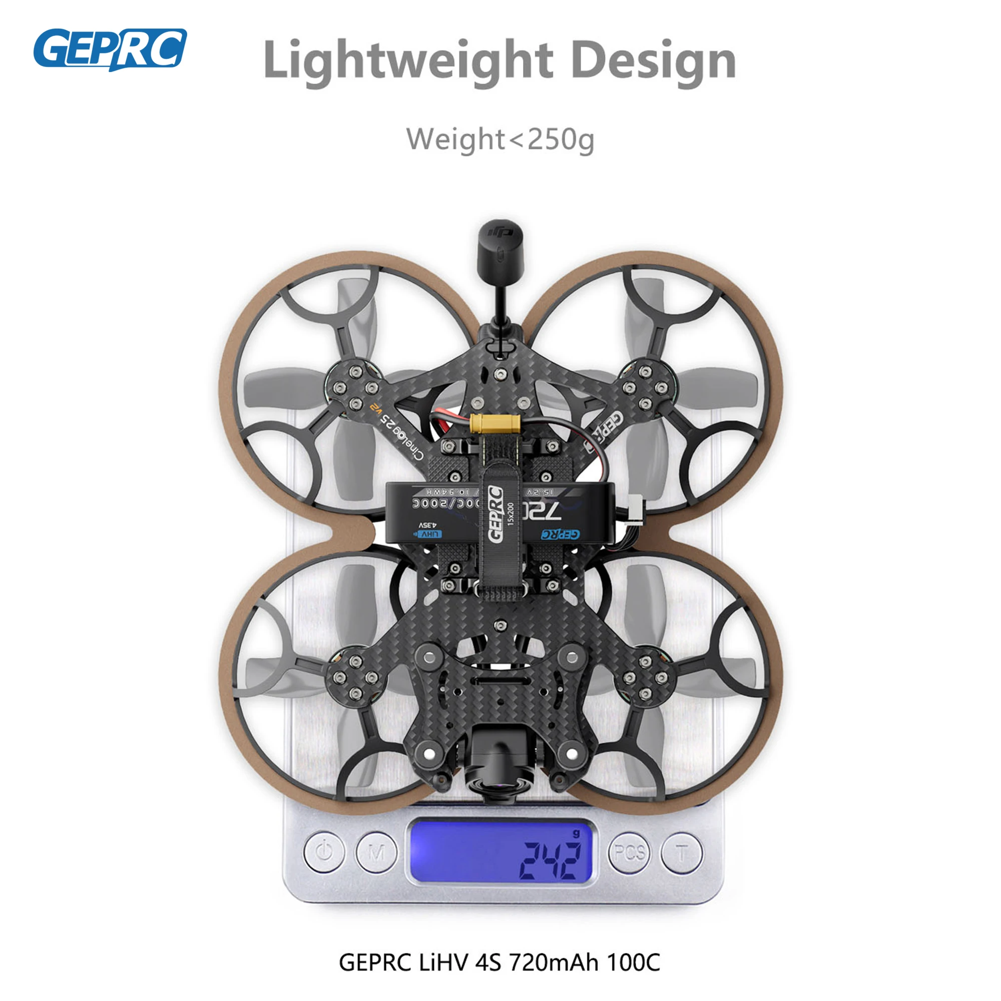 GEPRC Cinelog25 V2 HD O3 FPV TAKER G4 35A AIO 1404 4500KV Silnik BNF z Mini Video Freestyle RC GPS Quadcopter Drone Racing Kit