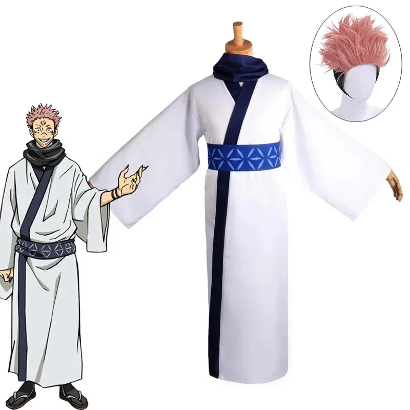 

Jujutsu Kaisen Ryomen Sukuna Cosplay Costume Japanese Anime Game Uniform