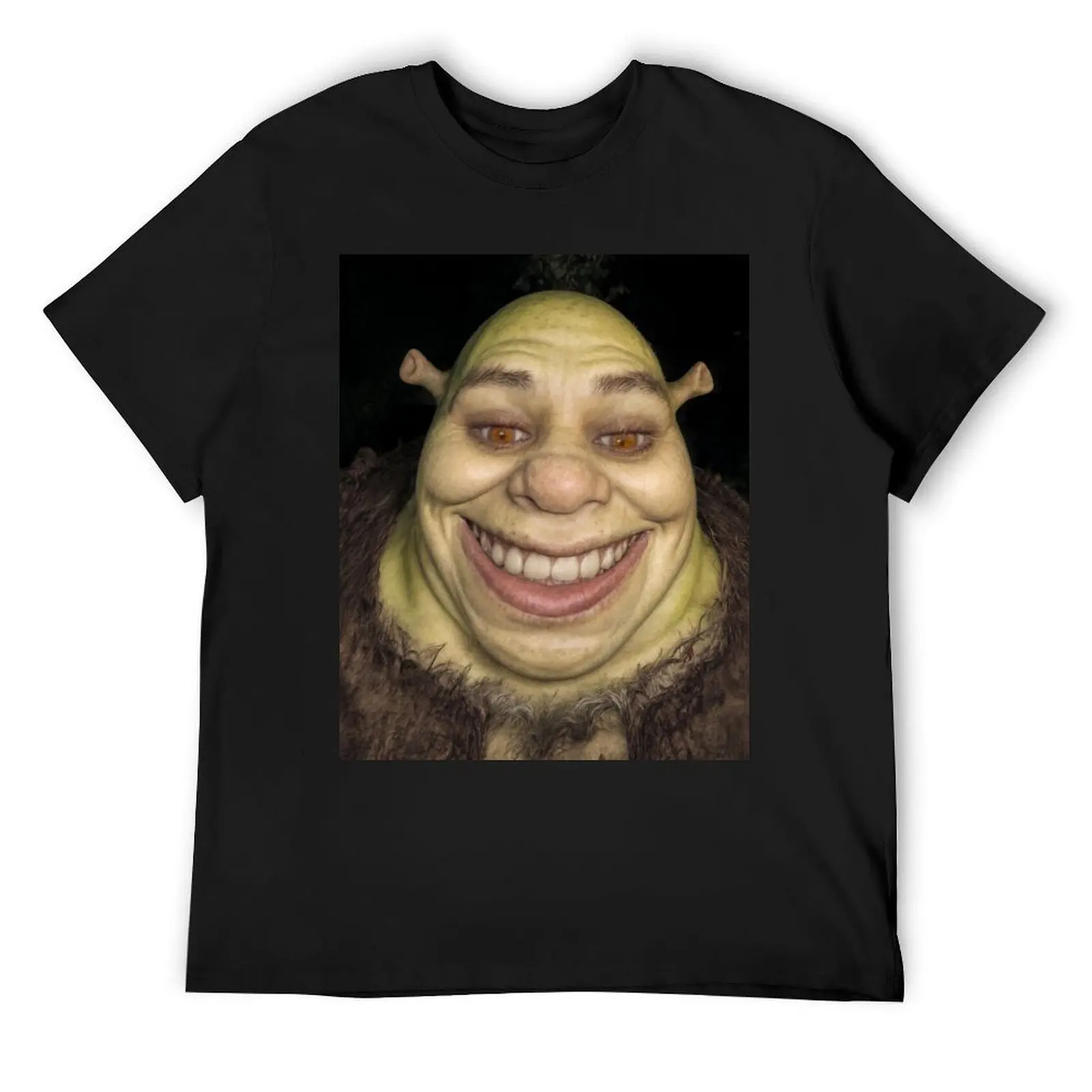 

Cursed Photorealistic Shrek T-Shirt