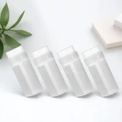 

4pcs Plastic Jar High Transparency Container Cell Tissue Microscope Slide Storage Rack 5-Slide Capacity Lab Jar With Lid