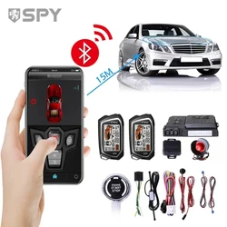 SPY Universal 2 Way BT sistemi di allarme remoto Car PKE Bluetooth App Control Keyless Entry, Engin Starter, Window Control