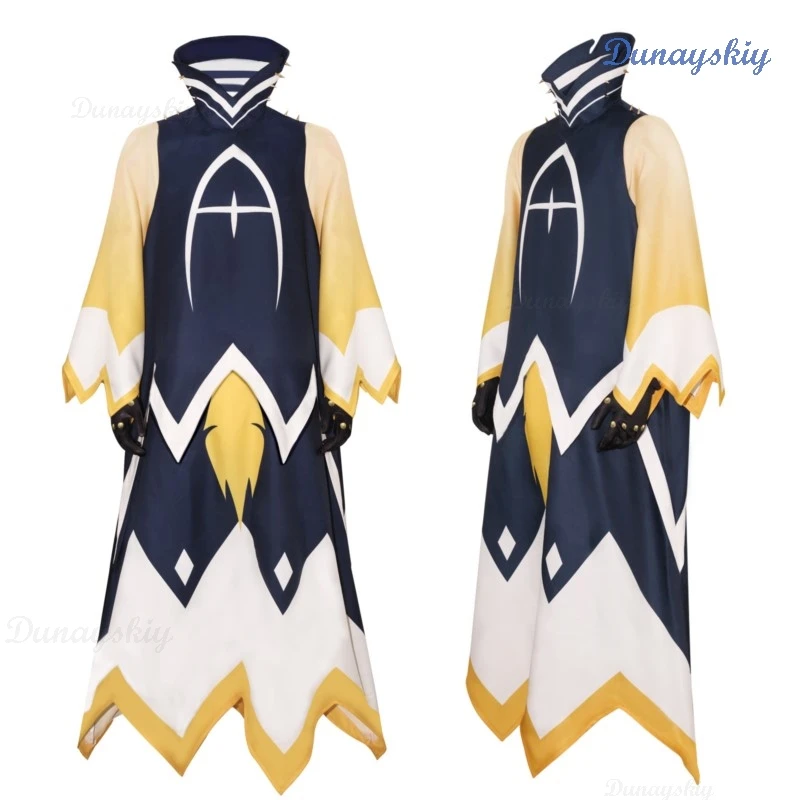 Anime Adam Cosplay Costume Hotel Human Angel State First Men Clothes Uniform Cosplay Hat Cosplay Halloween Gift Kids