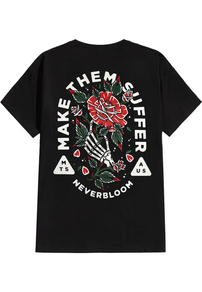 Make Them Suffer - Neverbloom Anniversary 2 - T-Shirt unisex cotton tee