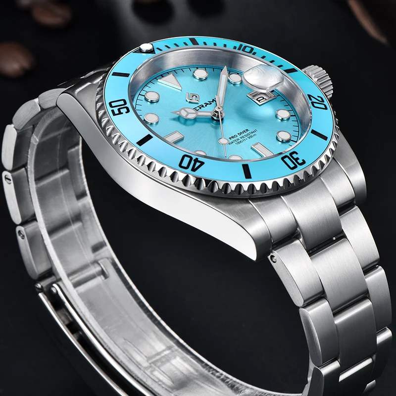 LIGE TERAMI Fashion Luxury Mechanical Watch for Men Business 30Bar Sapphire Mirror 316L Stainless Automatical Movement Clock New