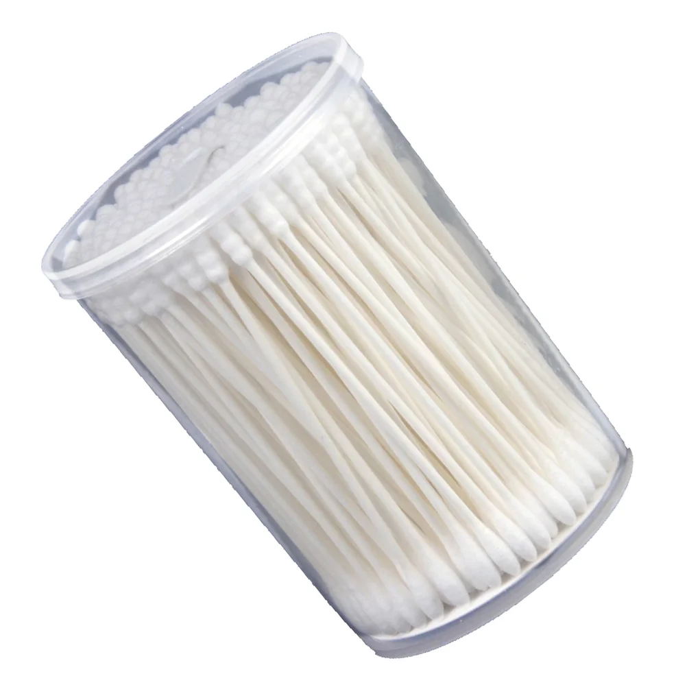 200 PCS Cotton Swabs Makeup Ear Buds Cotton Earbuds Cotton Swabs Baby Care Cotton Tips Tips Ears Makeup Tools Care Cotton Swabs