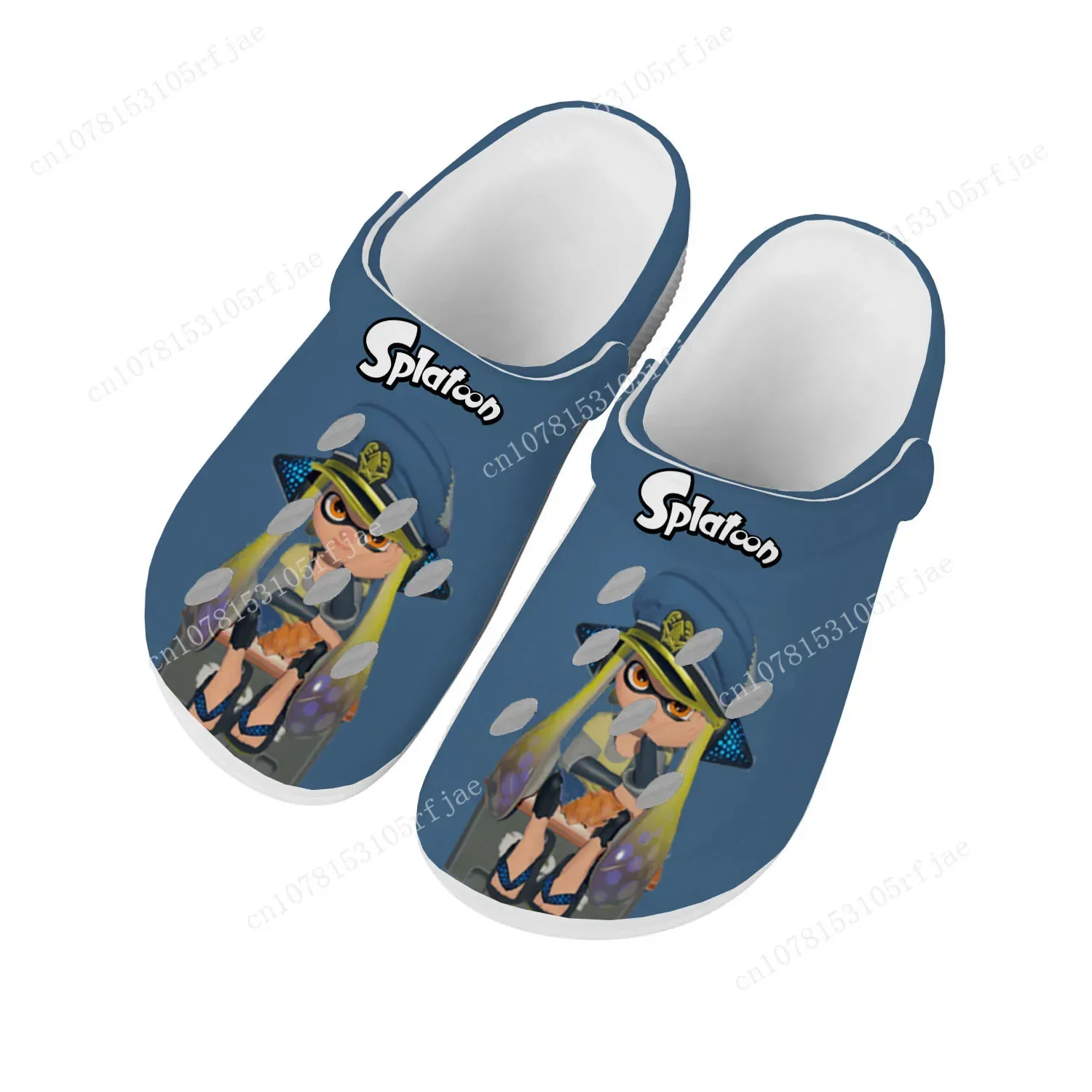 

Anime Cartoon Game Splatoons Home Clogs Men Women Teenager Custom Built Water Shoes Garden Beach Hole Fashion Slippers Sandals