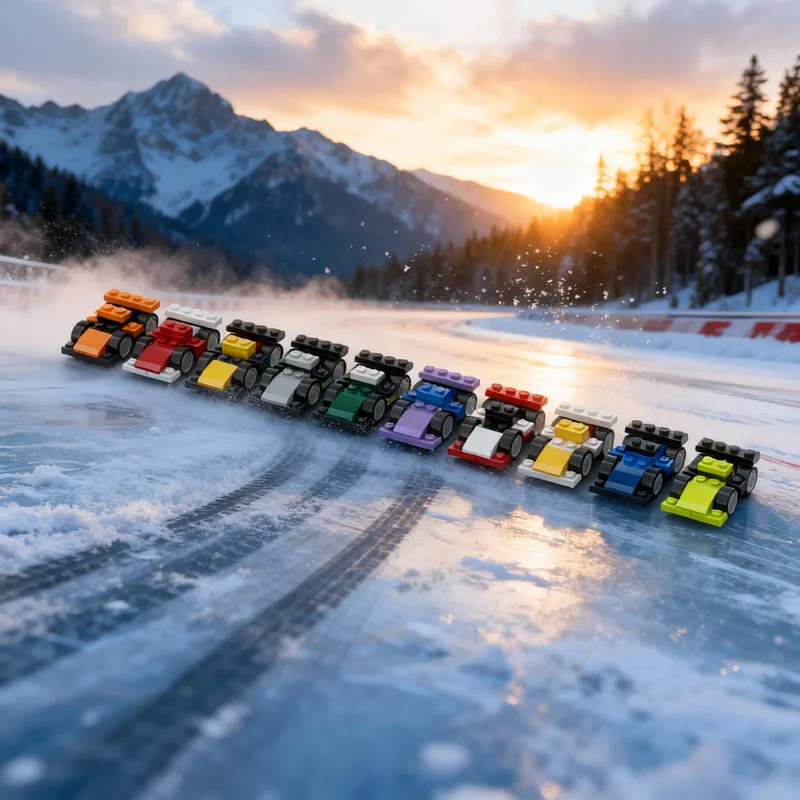 

600pcs MOC Smallest Drivable Cars Rubber Tyress Model Building Blocks Toy Architecture Idea Christmas Gifts Education Brick Kids