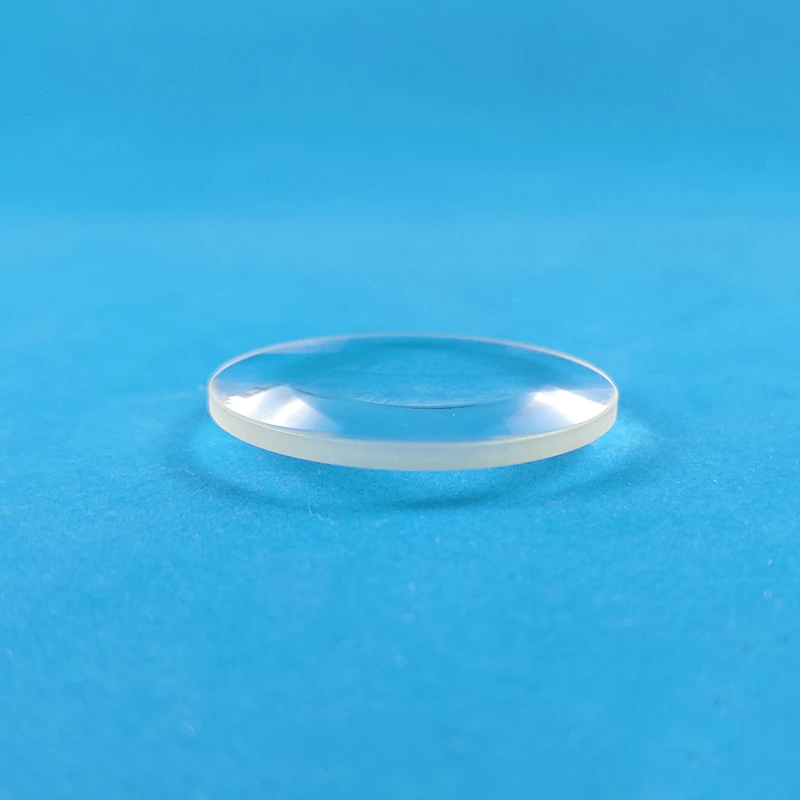 Optical Glass Convex Lens Diameter 30mm Focal Length 50mm K9 Magnifying Glass Student Physics Experiment Equipment