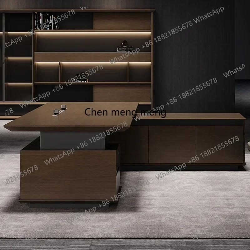 

zG185Aesthetic Professional Office Desk Reading Auxiliary Minimalist Computer Offices Desk Escrivaninha Tavolino Trendy Furnitur