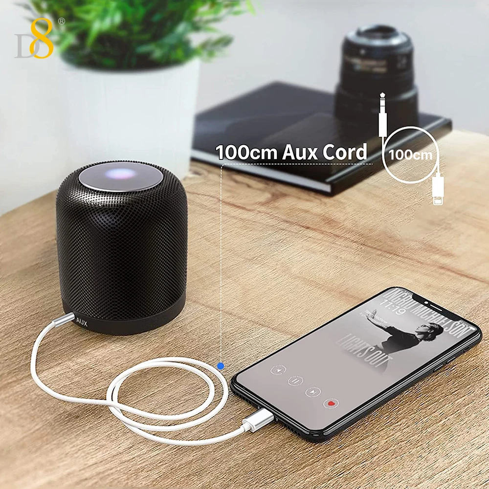 Аудиоадаптер D8 Lightning на 3 – обзор и цена Wired Earphone Lightning