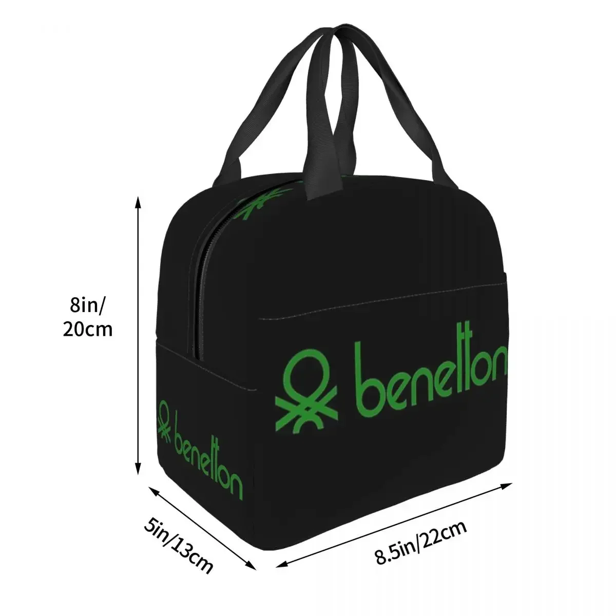 United Colors Of Benetton Insulated Lunch Bags Leakproof Picnic Bags Thermal Lunch Box Lunch Tote for Woman Work Children School