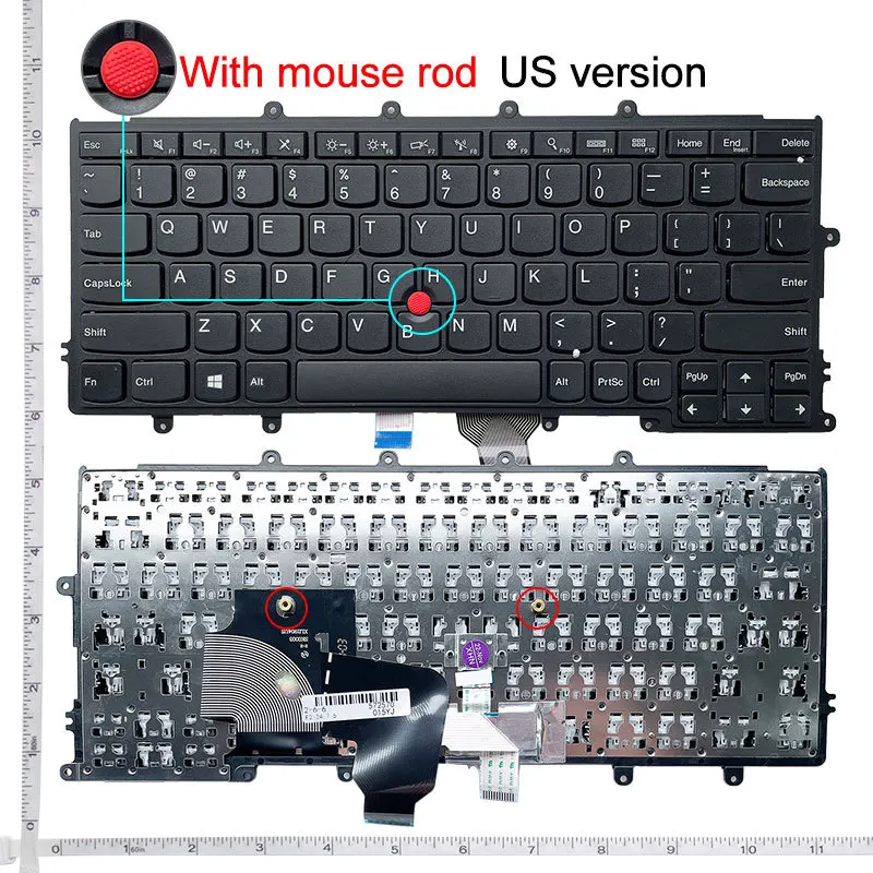 US/UK/RU/SP/FR/BR/TR/JP Laptop Keyboard For Lenovo Thinkpad X230S