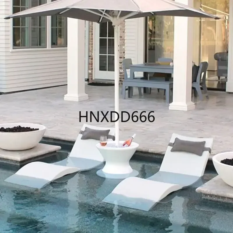 

white tumbonas para piscina waterproof chaise in swimming pool water lounge chairs fiberglass frp sun loungers for pool sideoutd