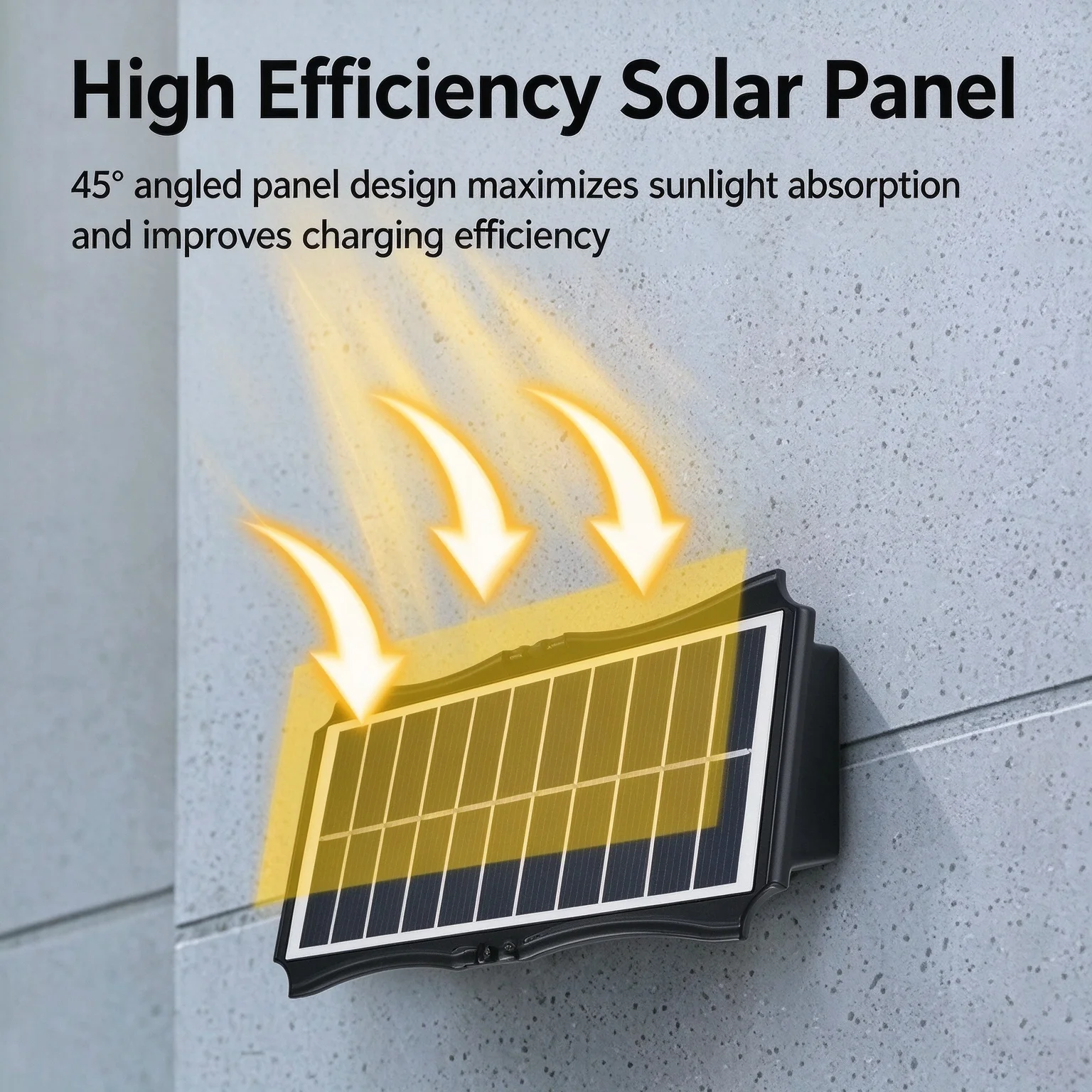 Solar Wall Washer Light Outdoor IP65 Waterproof Garden Fence Wall Decorative Landscape Spotlight Solar Powered