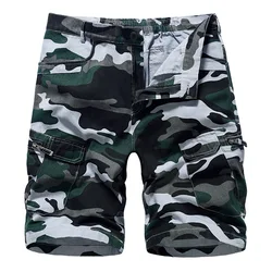 2023 neue Sommer Männer Baumwolle Cargo Camouflage Shorts Männer Kleidung lässig breeche Bermuda Beach Jogger Shorts männlich heiß Drops hipping