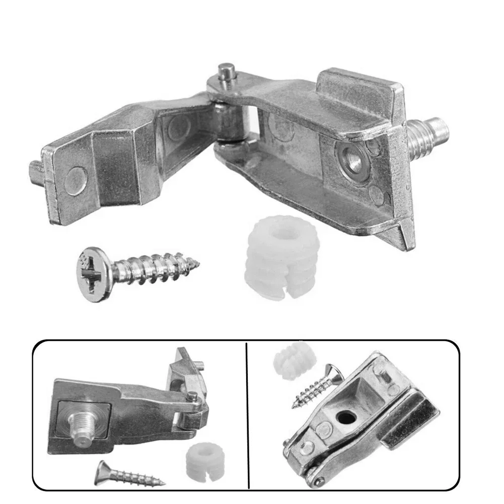 Kit de reparación de bisagra de manija de puerta exterior de Metal cromado para coche Alfa Romeo, 147 GT, Fiat 500, pasajero, conductor izquierdo y derecho, 51964555, 5193904
