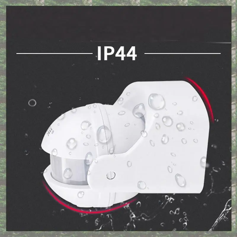 Promotion 2X PIR Infrared Motion Sensor AC110V-220V Motion Detector Adjustable Switch For Indoor And Outdoor Multiple Scenarios