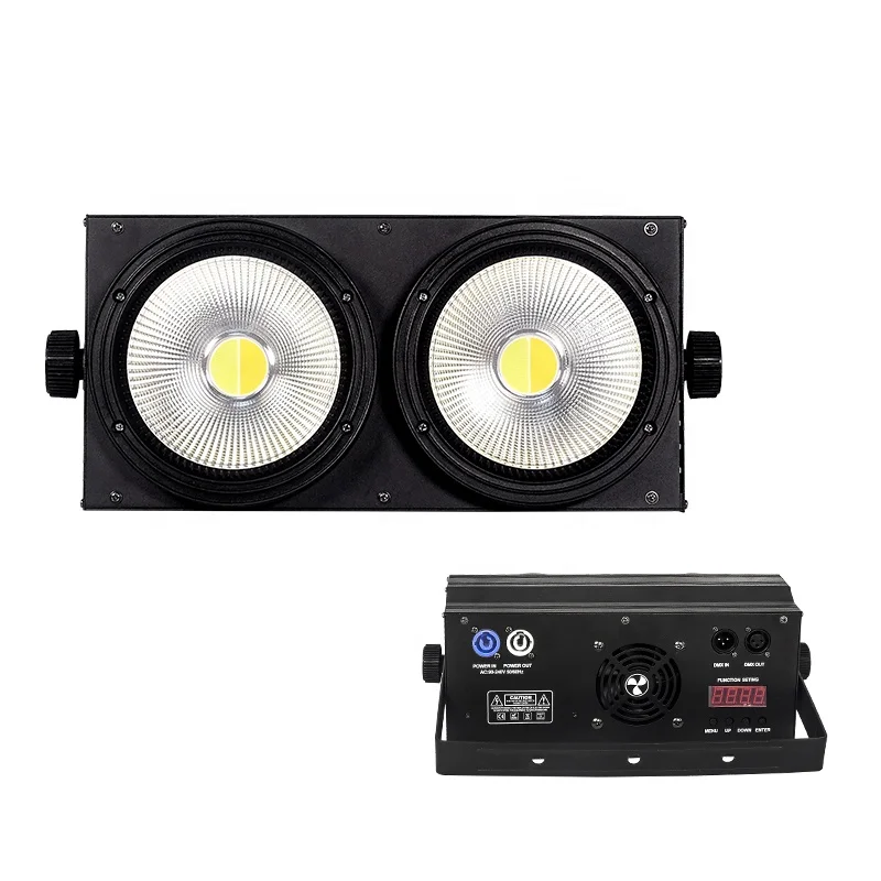 BOTAI 2x100w Blinder  COB LED Audience  Effect Stage Light