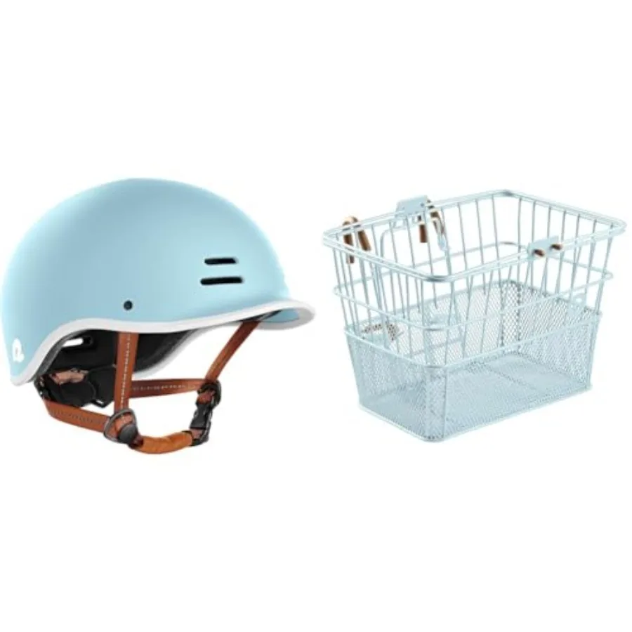 

Remi Adult Bike Helmet and Apollo Detachable Front Bike Basket Bundle