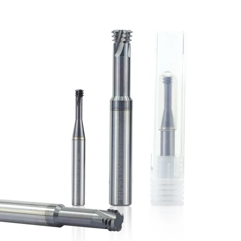 Thread Milling Cutter M6.0x1.0 - 3 Flute Tungsten Carbide Router Bit For Metal & Aluminum