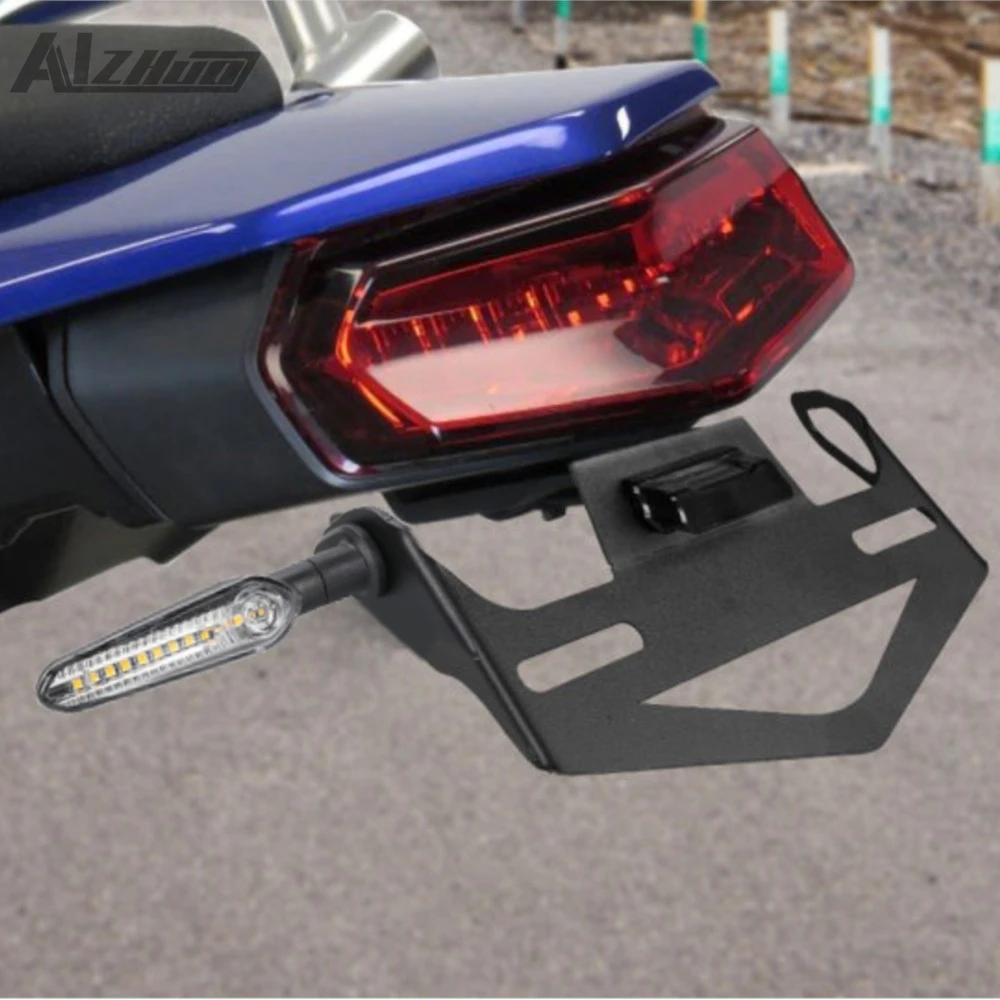 2025 Tenere 700 Tail Tidy Fender Eliminator Motorcycle For Yamaha T7 Rally XTZ700 Rear License Plate Holder Bracket with Light