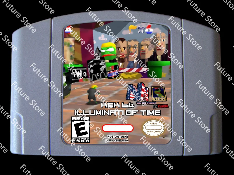 ألعاب 64 بت ** KEK64 المتنورين من الوقت (النسخة الإنجليزية الأمريكية!!)