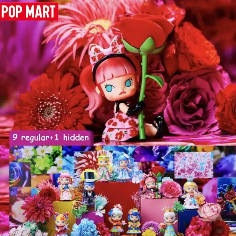 

POP MART Molly Mika Ninagawa Flower Dreaming Series Surprise Blind Box Cartoon Designer Dolls Mistery Figure Kawaii Trendy Toys