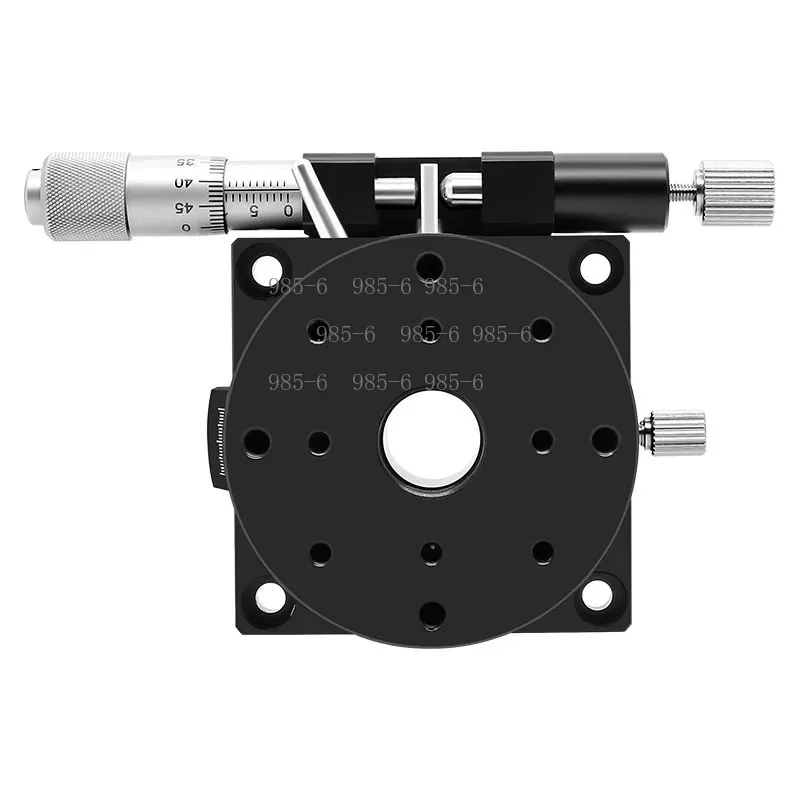 RS40 RS60  Rotary Sliding Table, 360º Angle Indexing Plate with Manual Displacement Fine Adjustment