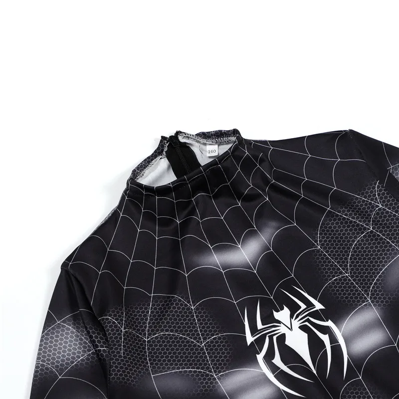 المرأة العنكبوت زي خارقة بذلة هالوين تأثيري قناع حزب الزي السيدات شبكة الجوارب أسود أحمر الأداء زي