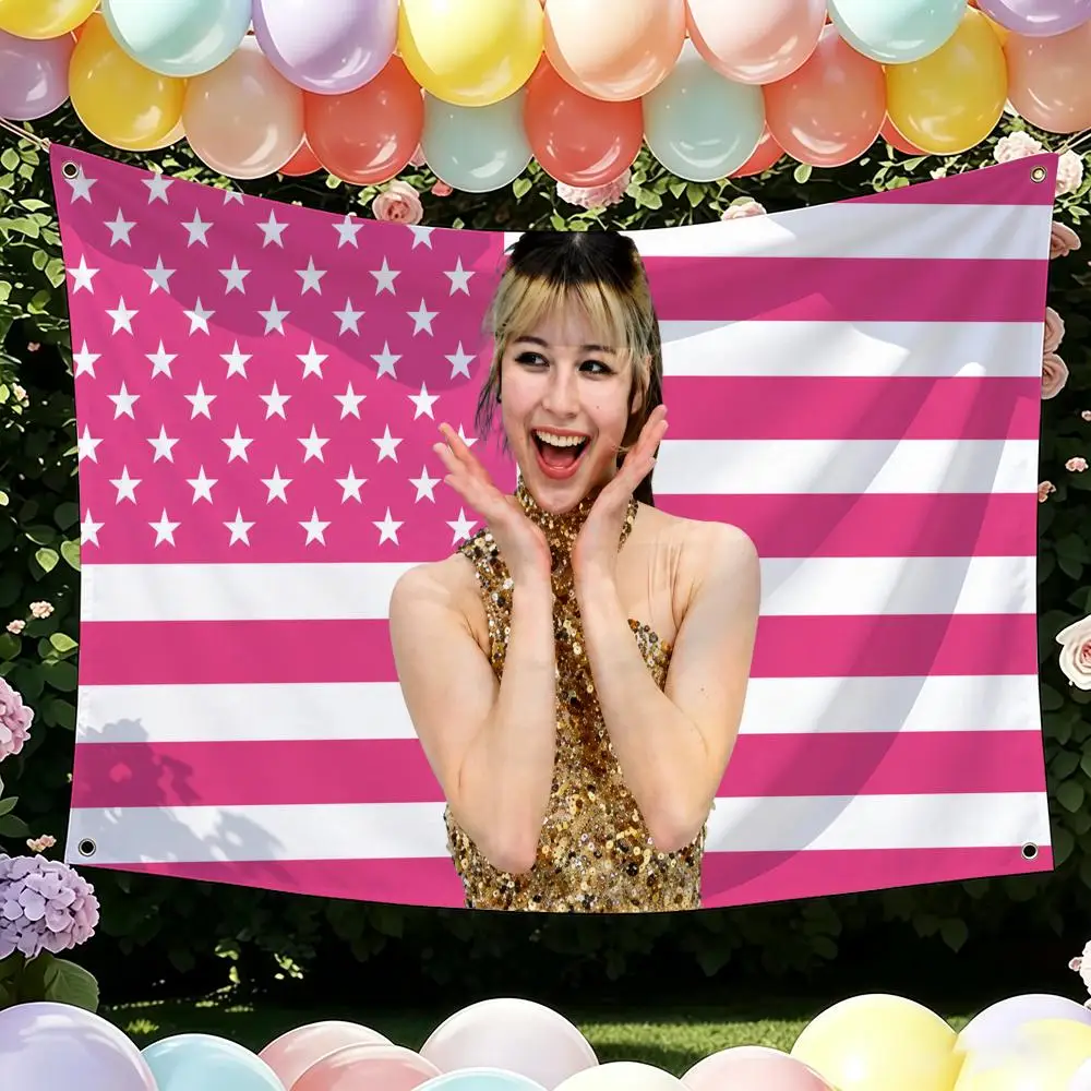 A-alysa Liu Fashion Skate Flags Flag Suitable For Party Club Outdoor Interior Wall Art Decoration Banner Gift