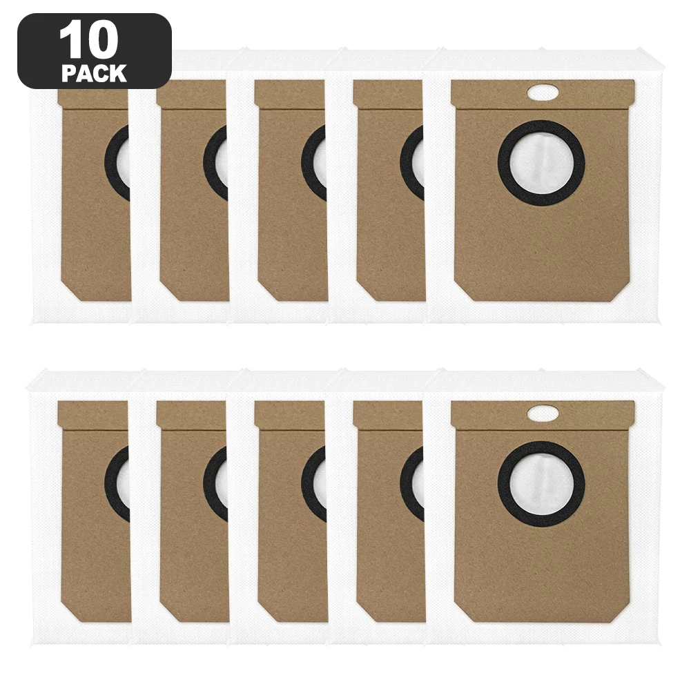Replacement Bags for Conga 15090 Spin & For Revolution Home&Wash 4/10 Pack with Hygienic Design for Long Lasting Use