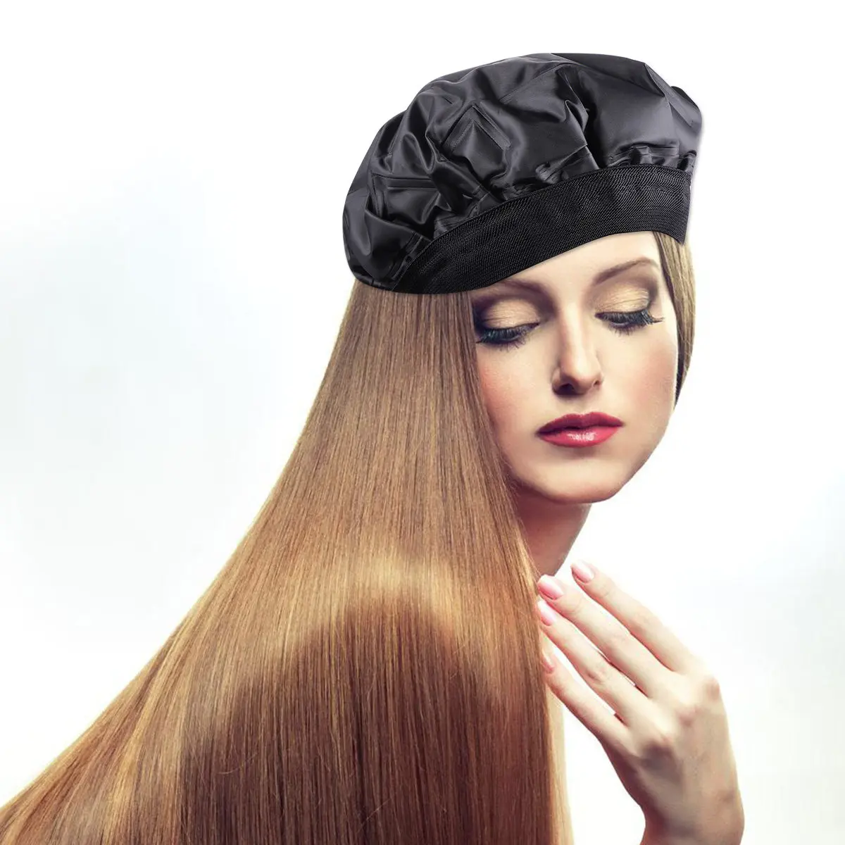 1Pcs Perm Dye Cap Heating Hair Treatment Thermal Hairdressing Hot Cold Use Home Salon Steamer Heat Gel Heat Styling