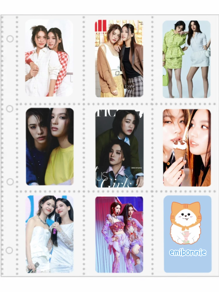 8 ピース/セット繰り返しなし Emibonnie Emiamily ボニー HD ポスタータイテレビ米国シリーズドラマ静止画写真両面印刷カード