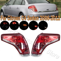 Tail Light Turn Signal Light Brake Light Fog Light Tail Lamp Assembly Car Light For Citroen C4 Sedan 2006 2007 2008 2009-2012