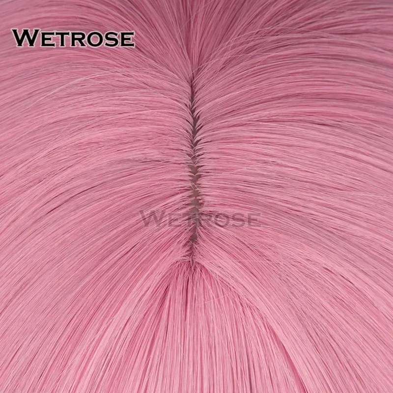 【Wetrose】Em estoque minato aqua peruca cosplay 2024 nova roupa de empregada rosa hololive holo vtuber conjunto completo halloween natal