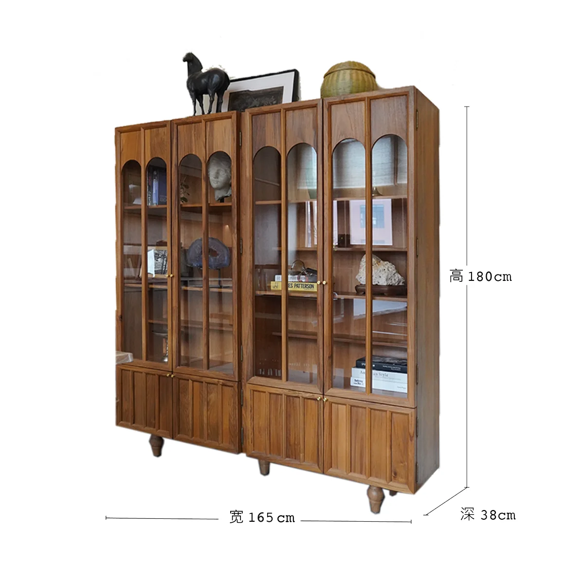 #Modern Minimalist Burmese Teak Wood Living Room Storage Cabinet Space Saving Design Multifunction Features 5+ Hotel