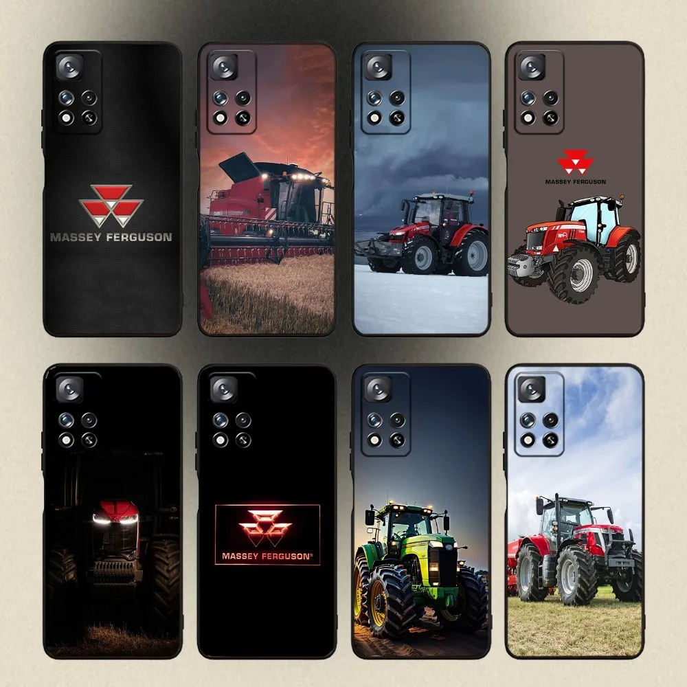 Massey Ferguson  Phone Case For Samsung Galaxy A20,A21s,A22,A31,A32,A52,A53,A72,73,A80,A91 Soft Black Cover