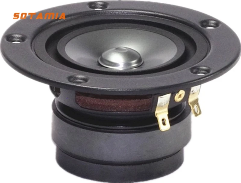 

SOTAMIA 1PCS 3 Inch Mark Audio Metal Basin Full Range Speaker CHN50 Upgraded Second Generation HiFi Dual Magnet Fever Speaker